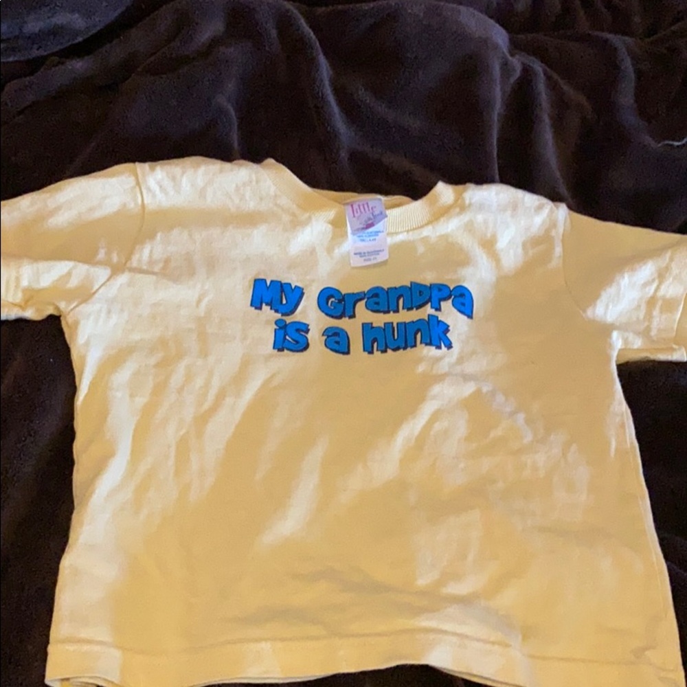 Yellow kids t-shirt
